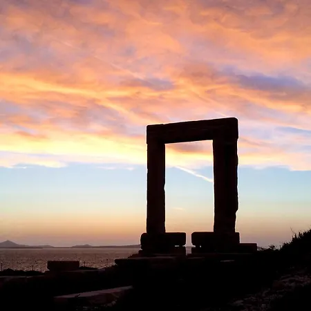 Naxos Town 5 Sunset And Sea View Next To The Apartment